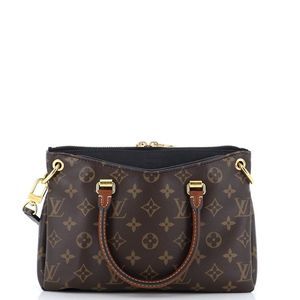 Louis Vuitton Pallas Tote Monogram Canvas BB Brown